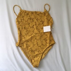 Gillia Clothing Marina One Piece in Marigold (S)